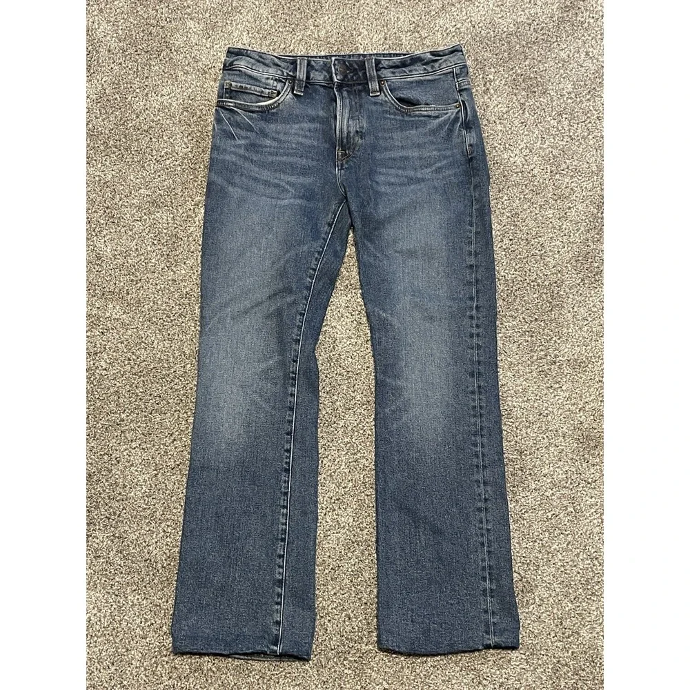 Buffalo David Bitton Blue Jeans Mens Slim‎ Bootcut King 30x30- Actual Size 32x28